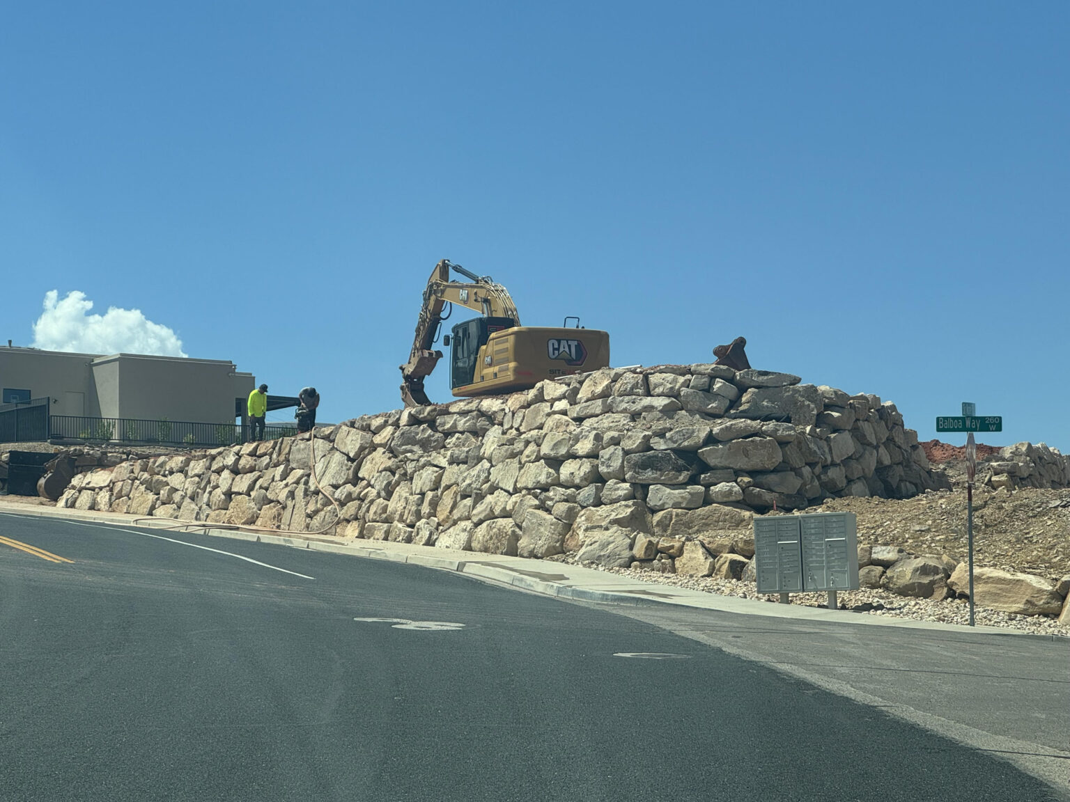 Sitework excavation and commercial site development